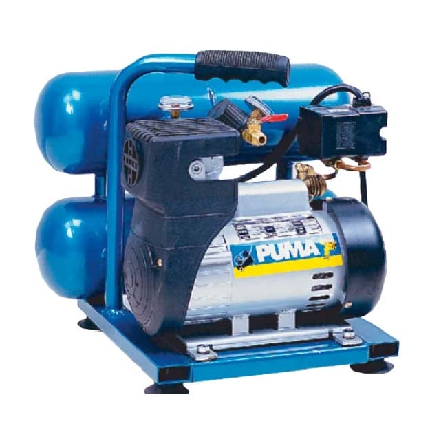 Portable Electric Air Compressor - Twin Tank